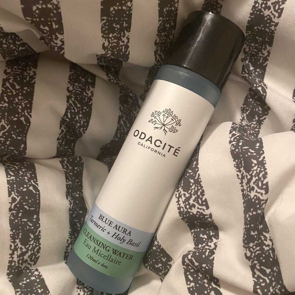 Odacite Blue Aura Turmeric + Holy Basil Cleansing Water